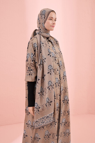 Aşk Vizon Krep İpek Şal 80x210 - Imannoor (1)