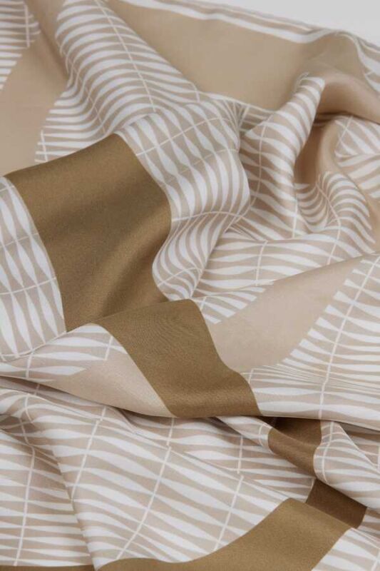 Bamboo Noor Twill Scarf Beige - 3