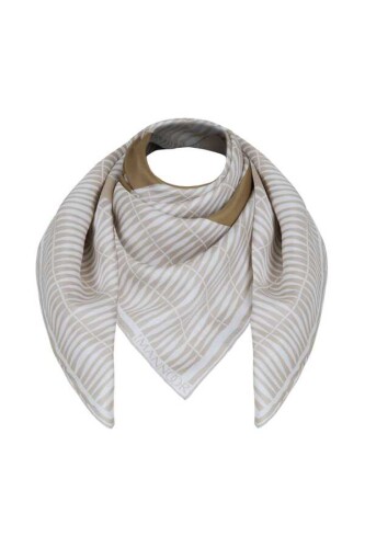 Bamboo Noor Twill Scarf Beige - 5