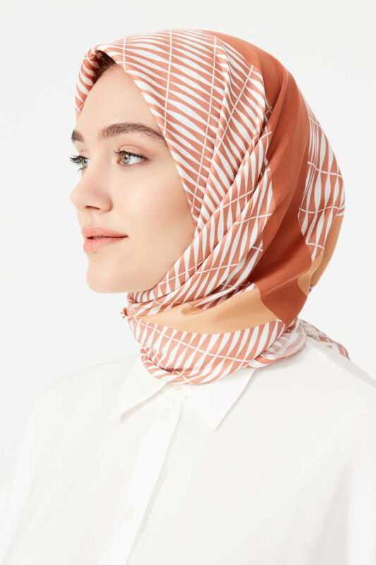 Bamboo Noor Twill Scarf Mink - 2