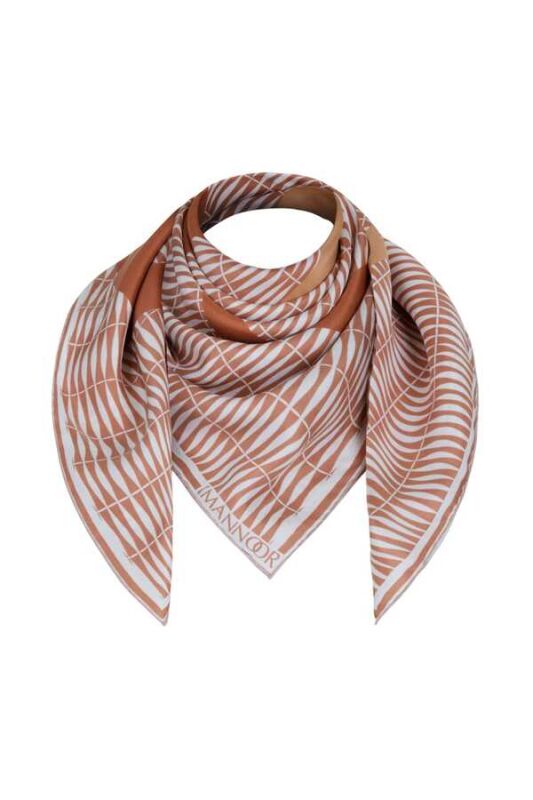 Bamboo Noor Twill Scarf Mink - 5