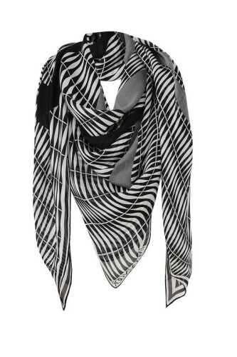 Bamboo NoorSilk Shawl Black - 4