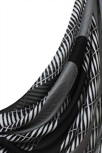 Bamboo NoorSilk Shawl Black - 5