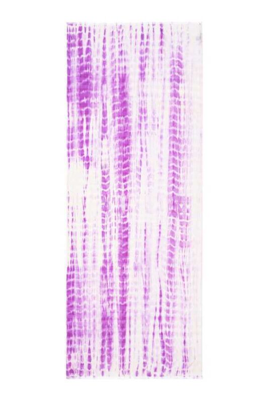 Batik Silk Shawl Fuchsia - 1