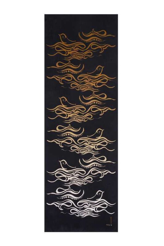 Birds of SeaSilk Shawl Black - 1