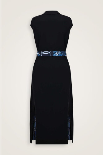 Black-Sax Three Thread Long Vest Piping - Imannoor (4)