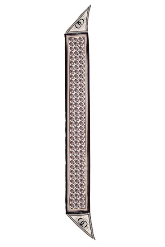 Box Logo Foulard Mink - 1
