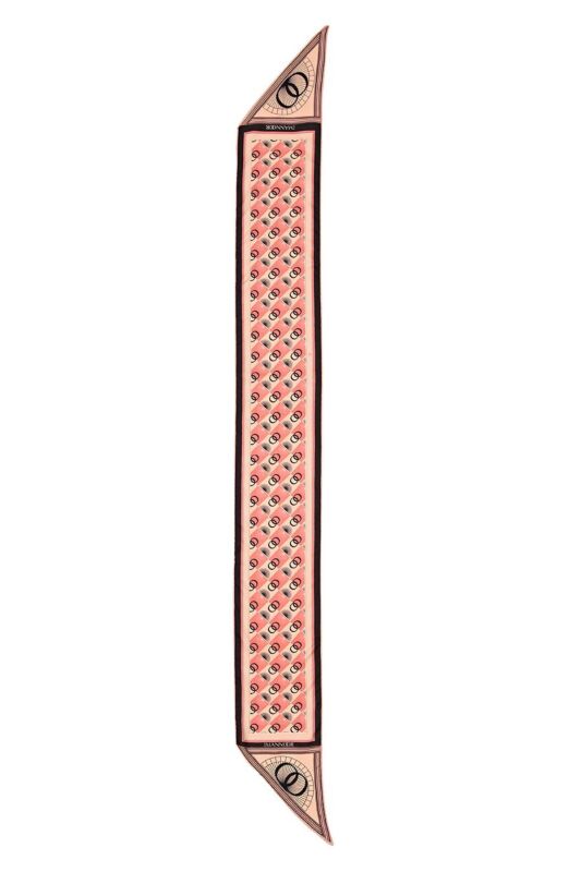 Box Logo Foulard Salmon - 1
