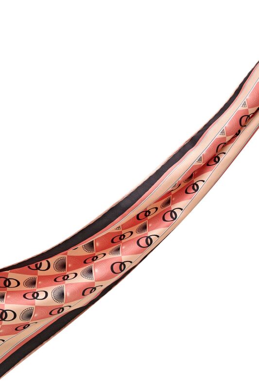 Box Logo Foulard Salmon - 2