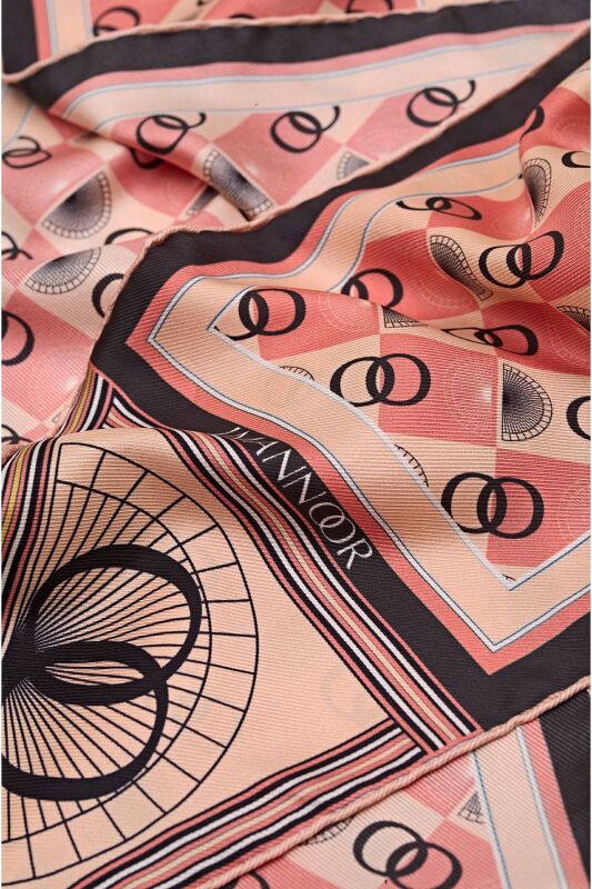Box Logo Foulard Salmon - 3