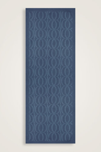 Büyük Bambunoor Lacivert Ferah Tensel Şal 70x200 - Imannoor (1)