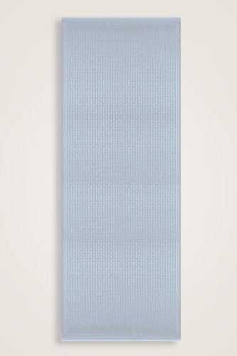 Iman I Petrol Mavi İpek Şal 70x200 - Imannoor (1)