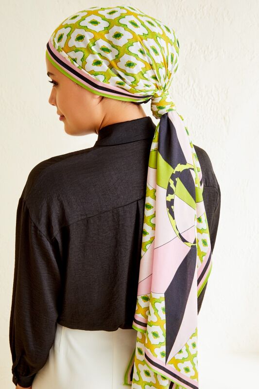Compass the South Modal Shawl Green - 4