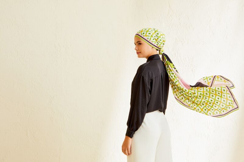 Compass the South Modal Shawl Green - 6