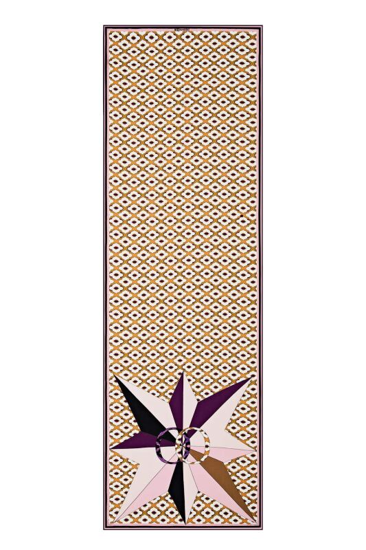 Compass the South Modal Shawl Pink - 1