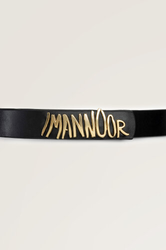 Deri Siyah Kemer - Imannoor (3)