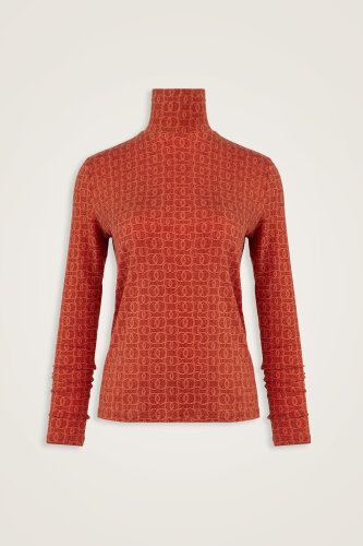 Dokuma Noor Taba Kısa Penye Bluz - Imannoor