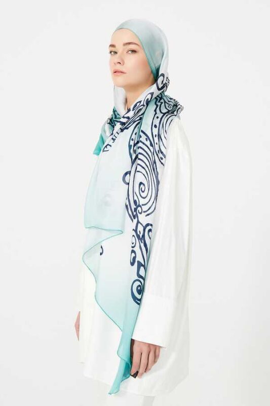 Dome Scarf Blue - 2