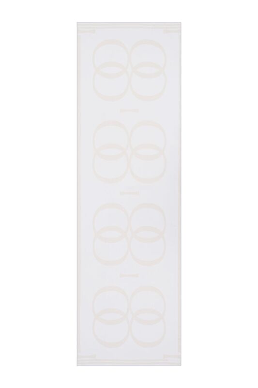 Double o Logo Shawl Cream - 1