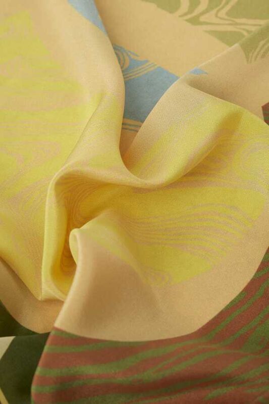 Double OO Silk Shawl Green - 3