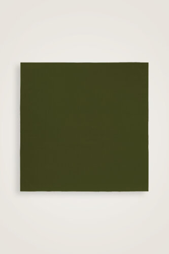 Düz Renk Haki-Zümrüt Çift Taraflı Mulberry İpek Eşarp 94x94 - Imannoor (3)