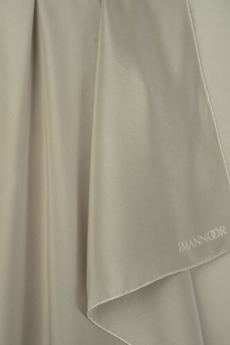 Düz Renk Vizon Krep İpek Eşarp 110x110 - Imannoor (4)
