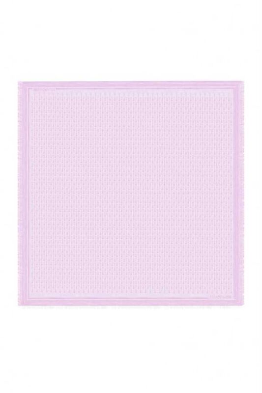 Eye of Iman Silk Shawl Fuchsia - 1