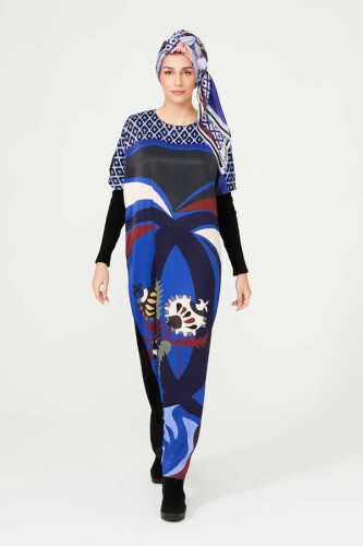 Fancy Dress Blue - Imannoor (2)