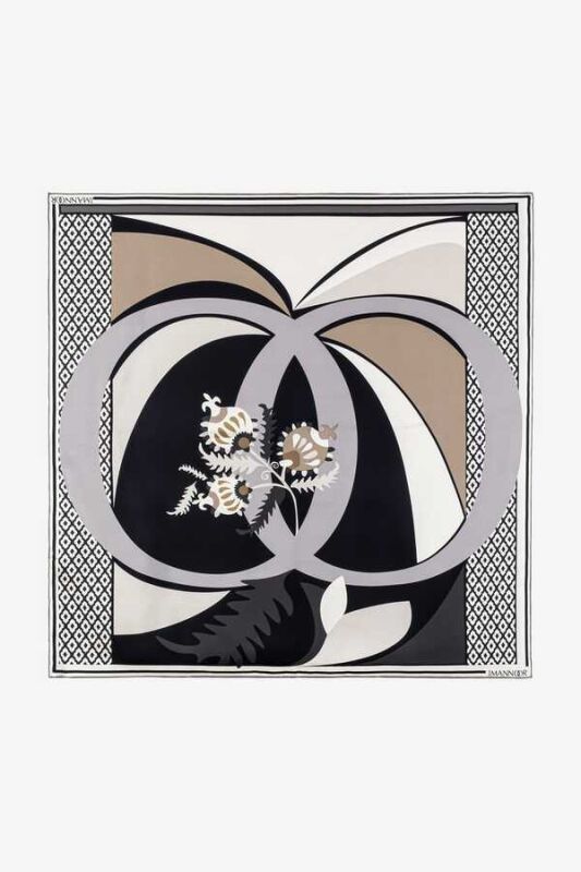 Fancy OO Scarf Black - 1