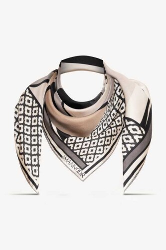 Fancy OO Scarf Black - 5