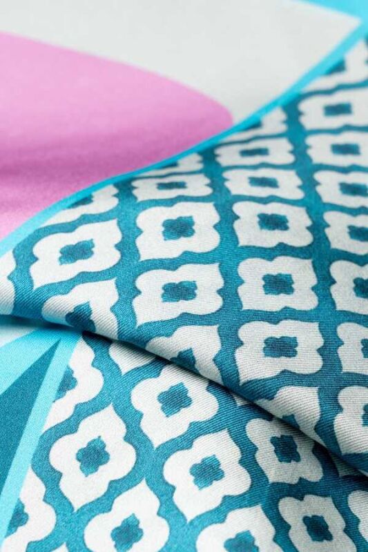 Fancy OO Scarf Turkish Blue - 3