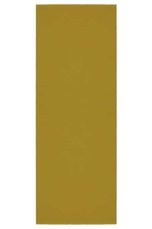 Fine Silk Solid Silk Shawl Gold - 1