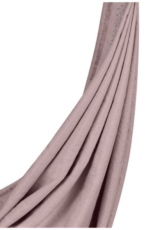 Fine Silk Solid Silk Shawl Pink - 5