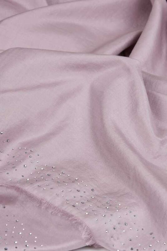 Fine Silk Solid Silk Shawl Pink - 3