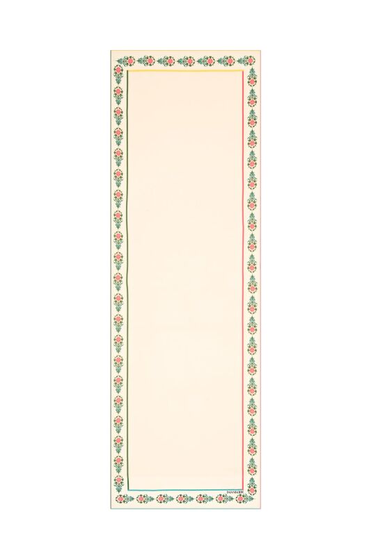 Garden of Water Silk Shawl Cream - 1