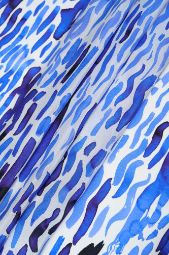 Göl Kenarı Mor Krep İpek Kaftan Şal 70x210 - Imannoor (4)