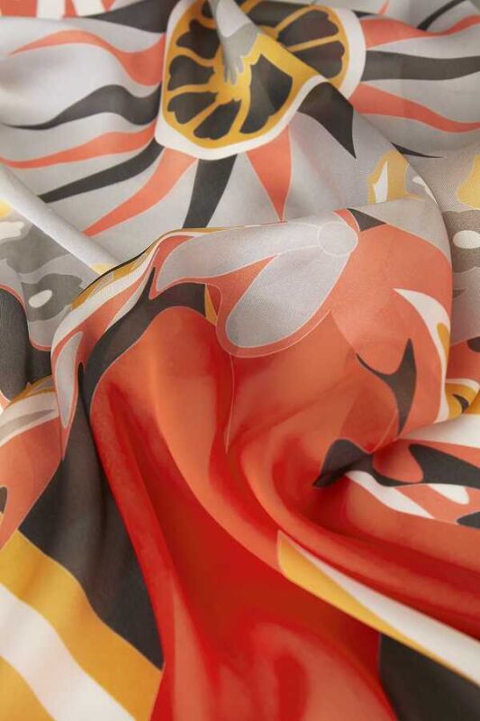 Golden OO Scarf Orange - 3
