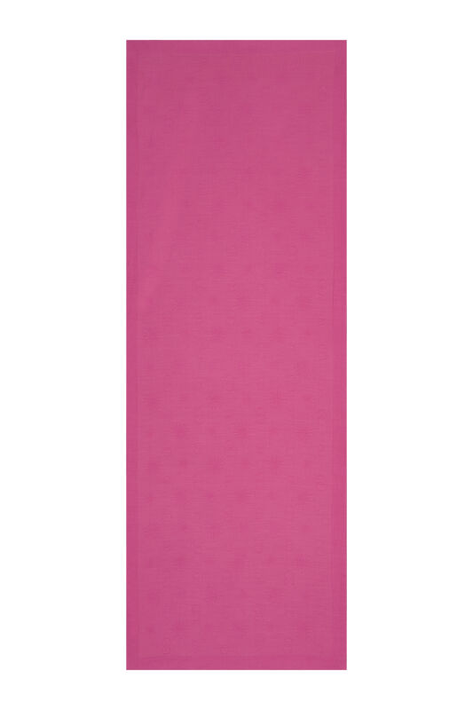 Güneş Desen Pembe Pamuk İpek Şal - 1