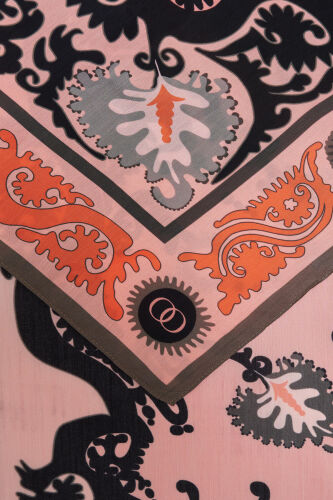 Hayat Somon Floş Viskon Şal 70x210 - 4