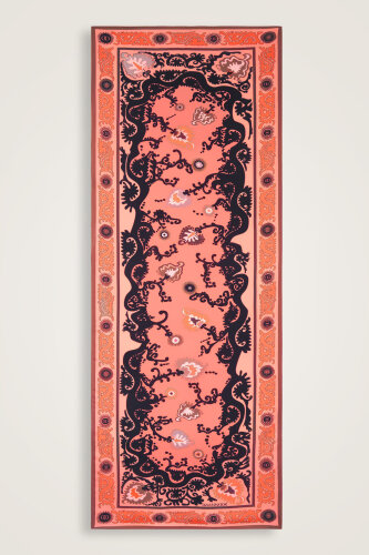 Hayat Somon Floş Viskon Şal 70x210 - 2