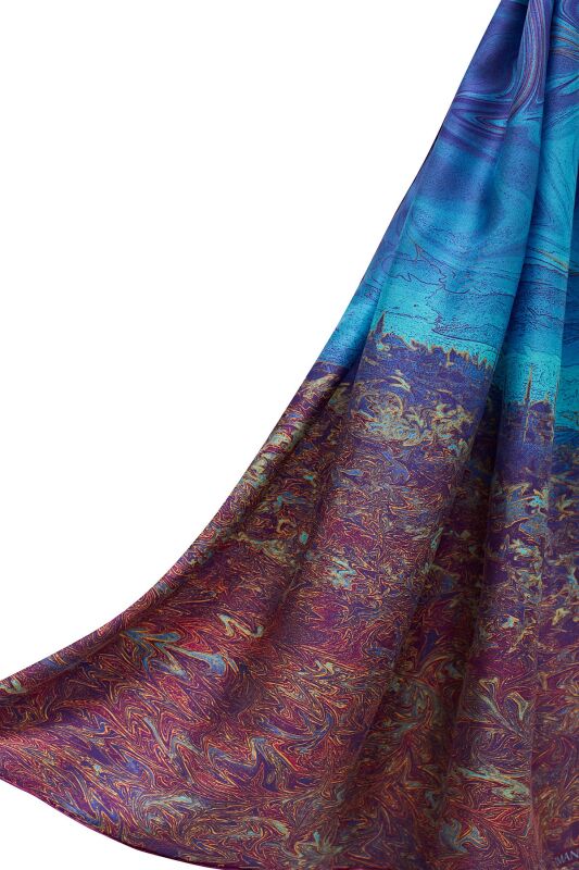 Historical Peninsula Twill Silk Foulard - 2