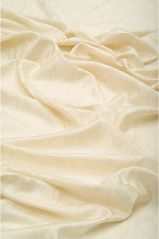 Honeycomb Monogram Cashmere Silk Shawl White - 3