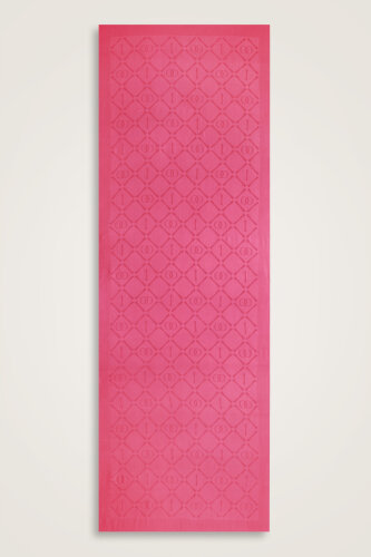 Iman I Baklava Pink Ramy Jacquard Shawl - Imannoor (1)