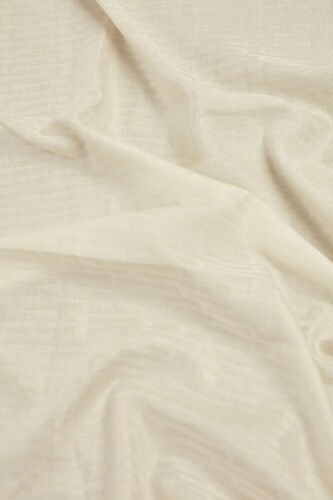 Iman I Cotton Silk Shawl Cream - 5