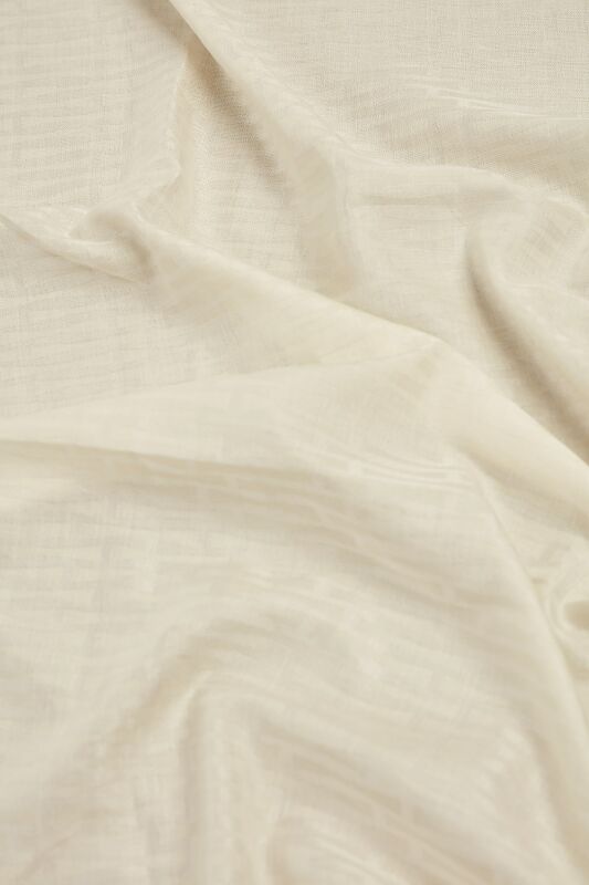 Iman I Cotton Silk Shawl Cream - 5