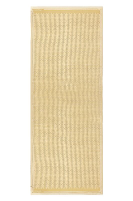 Iman I Cotton Silk Shawl Yellow - 1