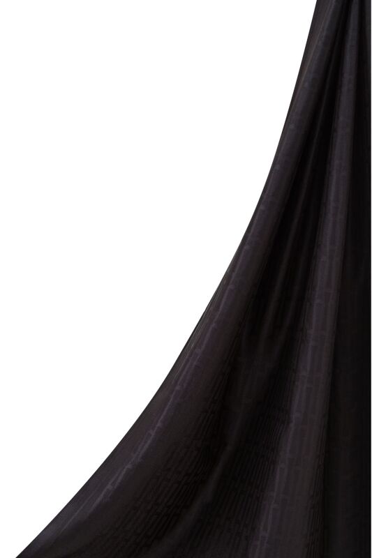 Iman I Silk Shawl Black - 2