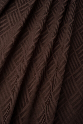  İman Kare Kahverengi Naia Eşarp 90x90 - 2