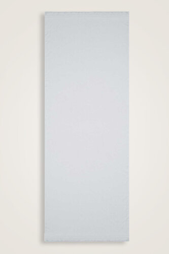 Iman i Beyaz Pamuk İpek Şal 80x210 