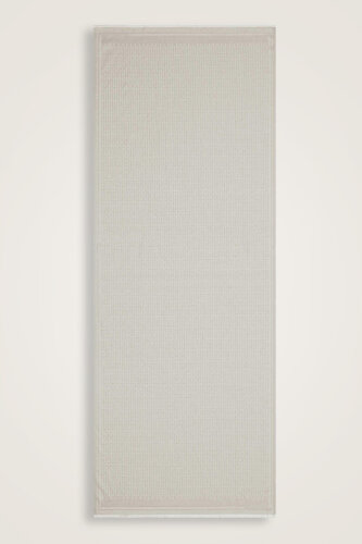 Iman i Gri Pamuk İpek Şal 80x210 